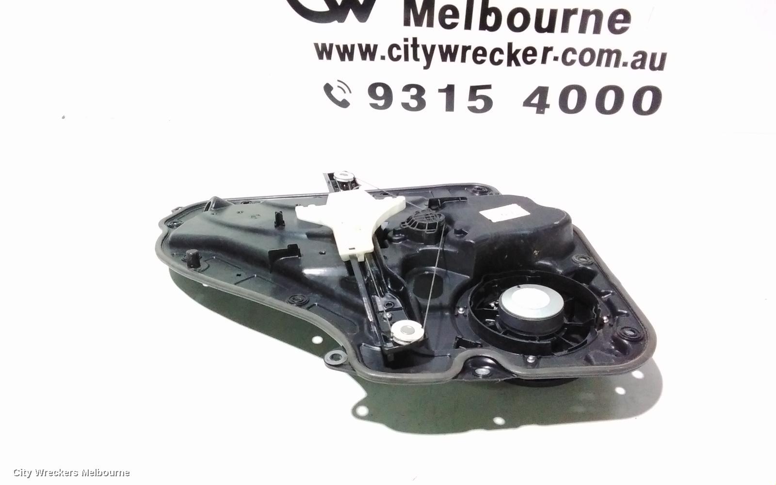 VOLKSWAGEN GOLF RIGHT REAR WND REG/MOTOR, GEN 6, HATCH, 10/2008 - 03/2013