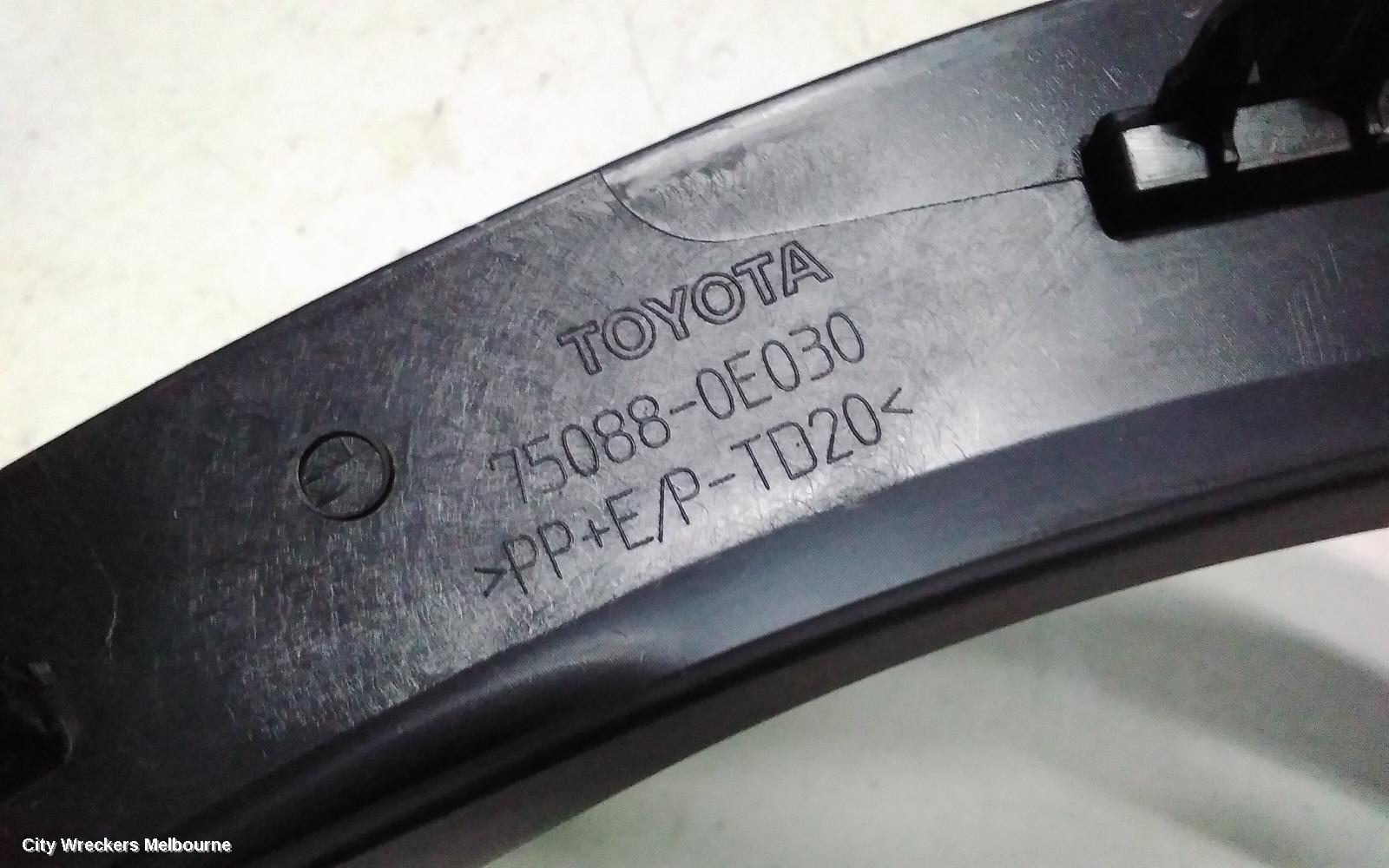 TOYOTA KLUGER WHEEL ARCH FLARE, XU70 SERIES, 03/2021 ONWARDS
