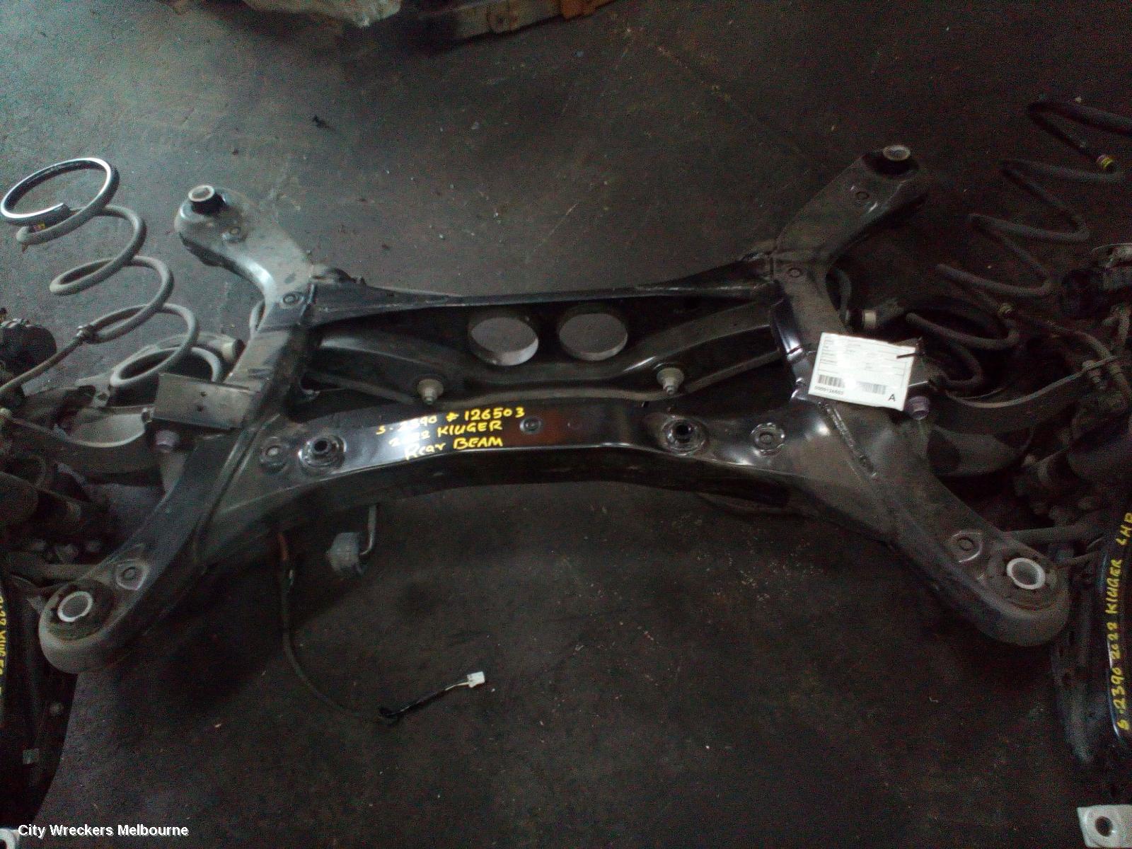 TOYOTA KLUGER R BEAM/CRADLE/XMEMBR, XU70 SERIES, 03/2021 ONWARDS