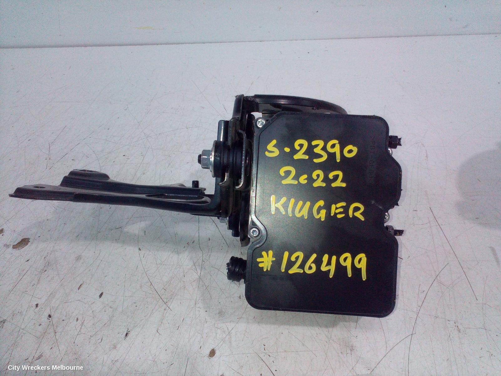 TOYOTA KLUGER ABS PUMP/MODULATOR, STANDARD (NON HYBRID), XU70 SERIES, 03/2021 ONWARDS