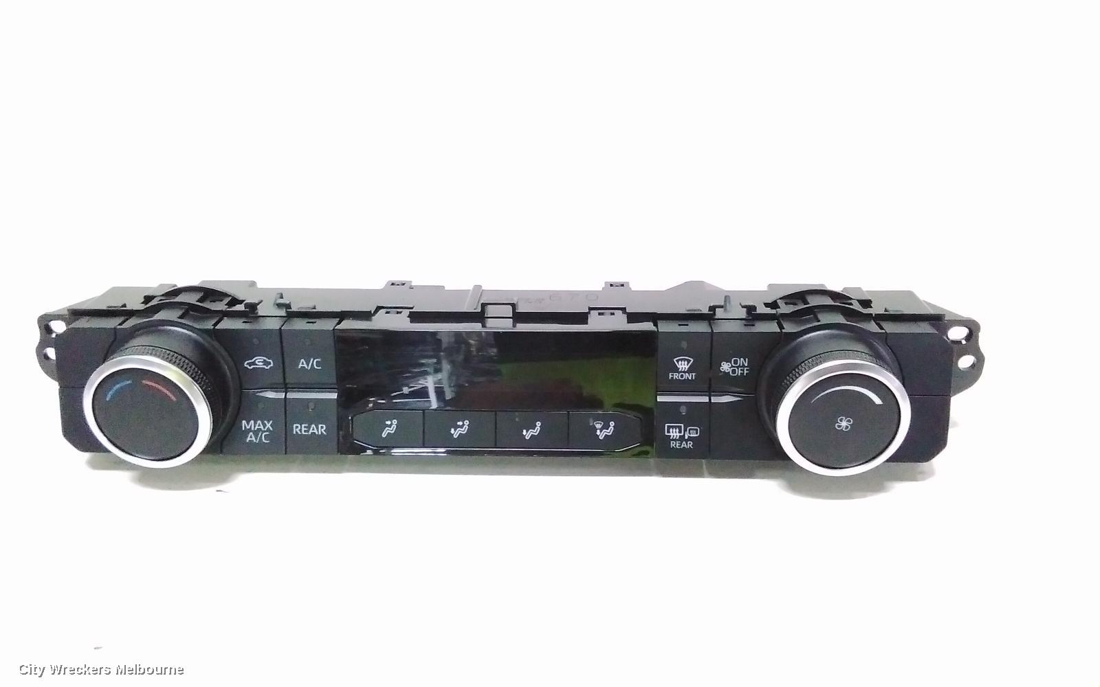 TOYOTA KLUGER HEATER/AC CONTROLS, XU70 SERIES, STANDARD TYPE (FRONT), 03/2021 ONWARDS