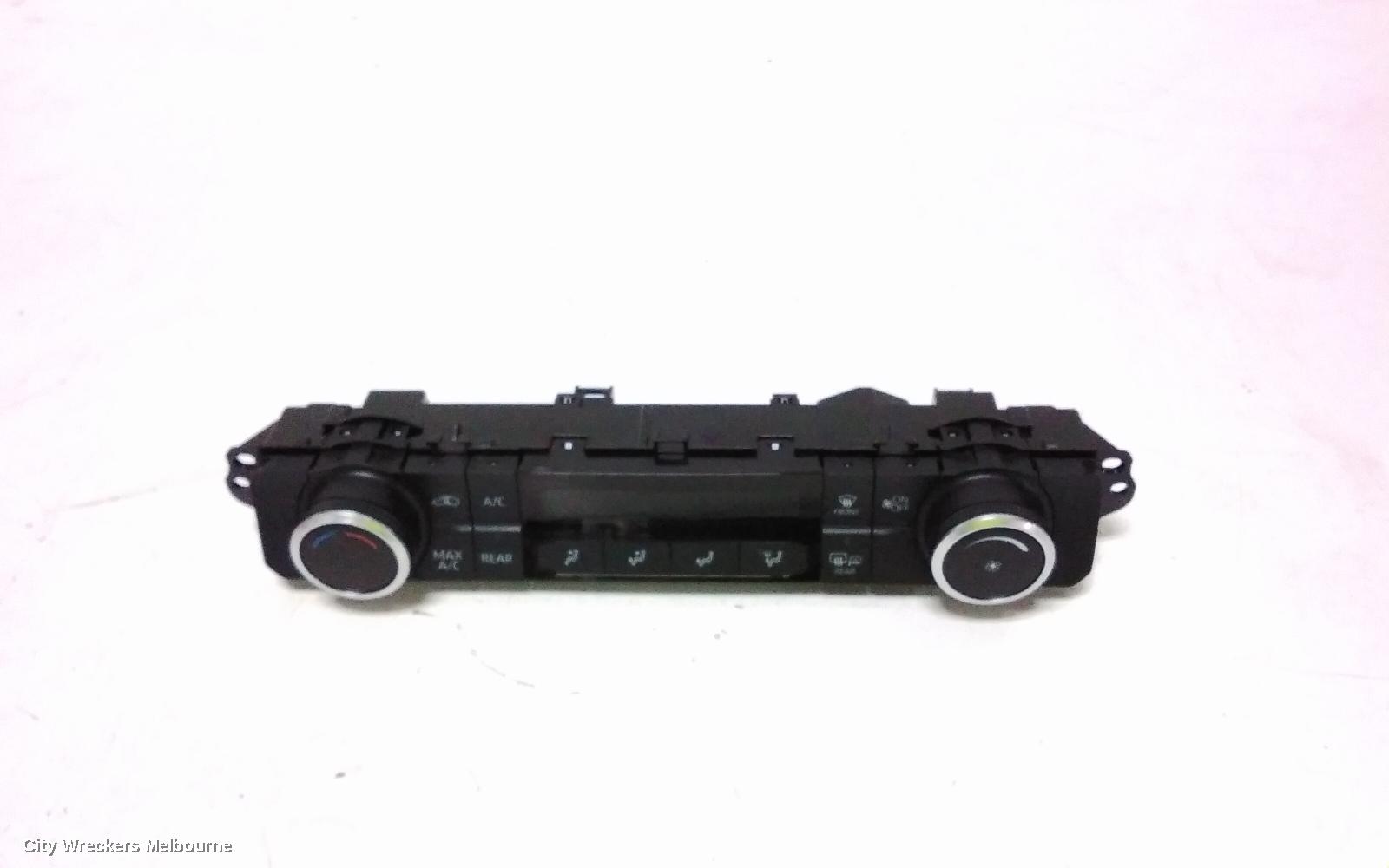 TOYOTA KLUGER HEATER/AC CONTROLS, XU70 SERIES, STANDARD TYPE (FRONT), 03/2021 ONWARDS