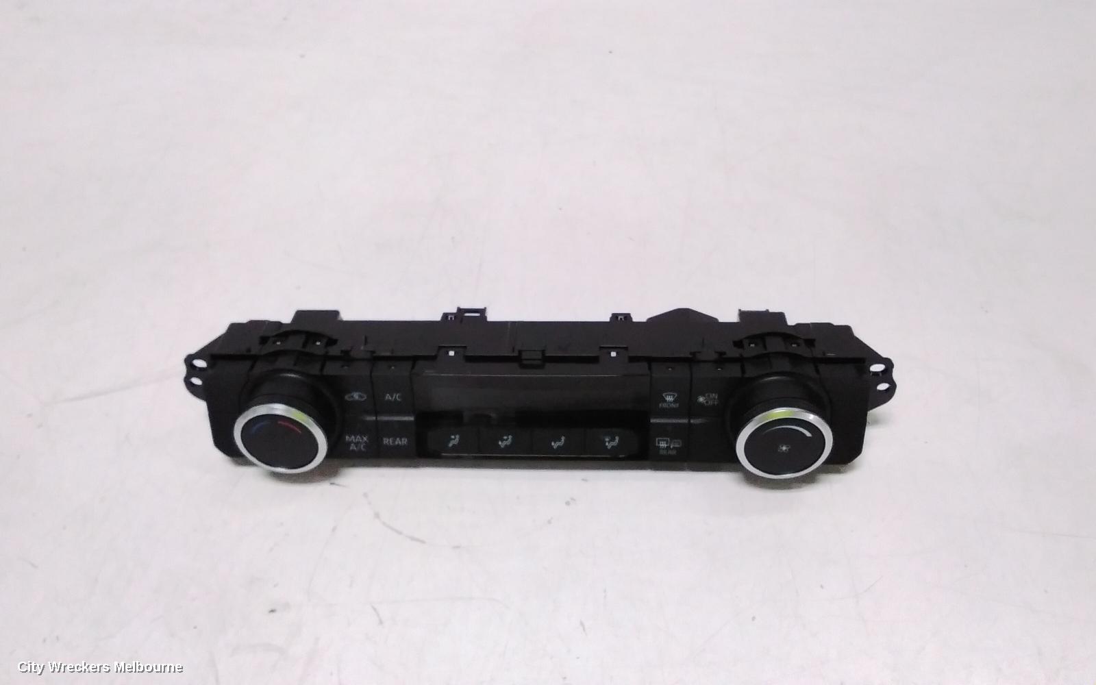 TOYOTA KLUGER HEATER/AC CONTROLS, XU70 SERIES, STANDARD TYPE (FRONT), 03/2021 ONWARDS