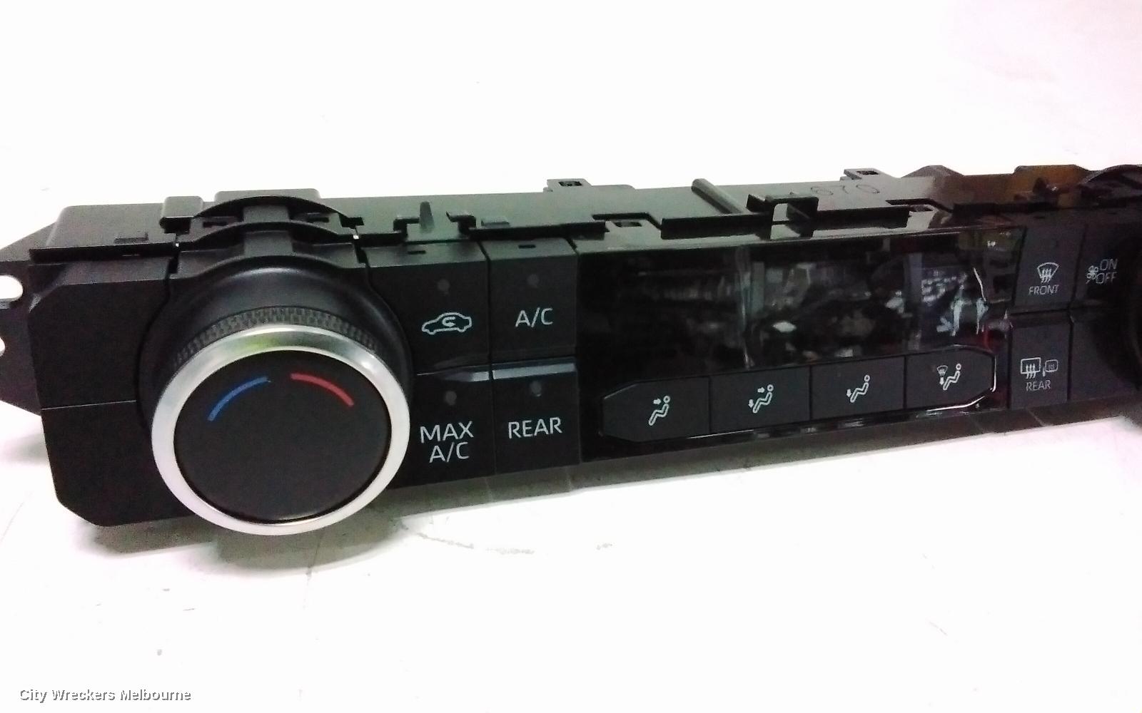 TOYOTA KLUGER HEATER/AC CONTROLS, XU70 SERIES, STANDARD TYPE (FRONT), 03/2021 ONWARDS
