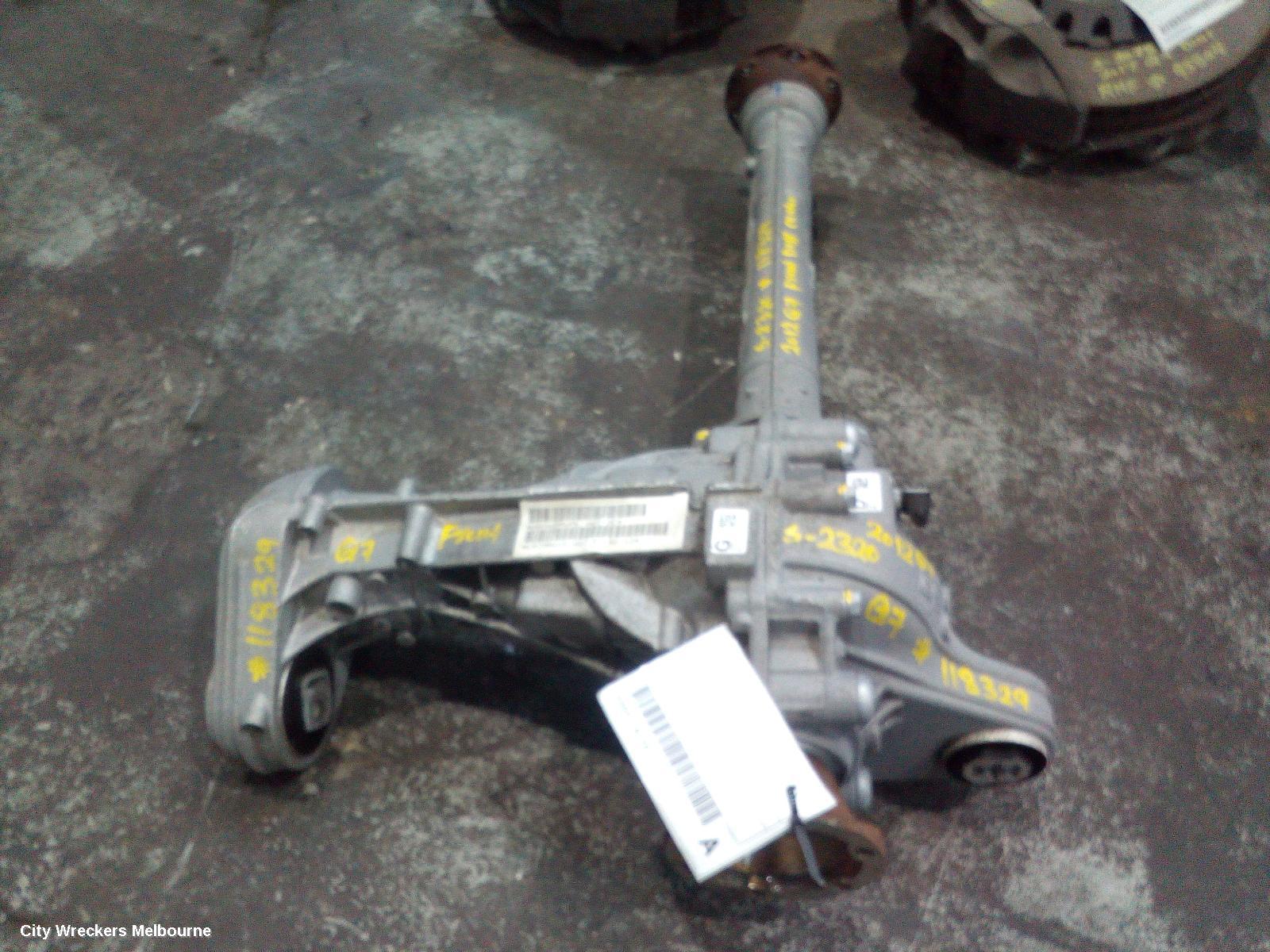 AUDI Q7 DIFFERENTIAL CENTRE, FRONT, 3.0, 4L, DIESEL, 09/2010 - 08/2015