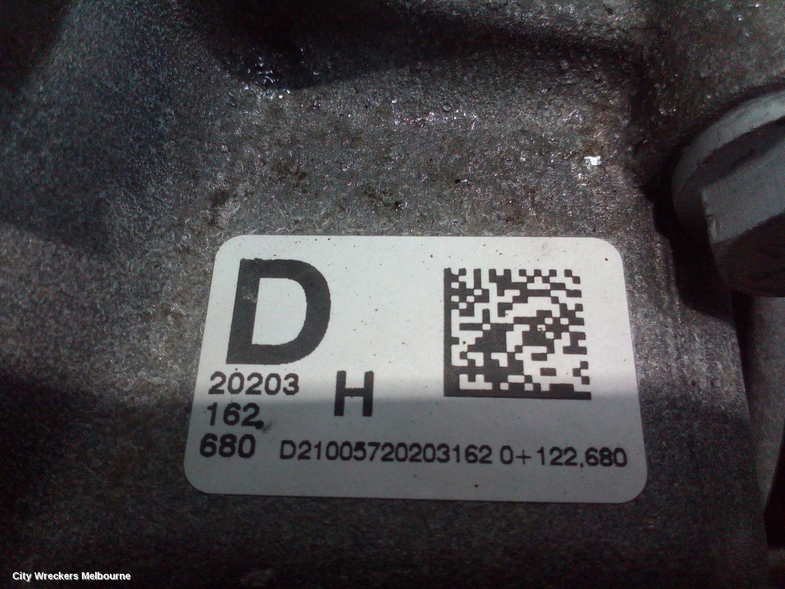 AUDI Q7 DIFFERENTIAL CENTRE, FRONT, 3.0, 4L, DIESEL, 09/2010 - 08/2015