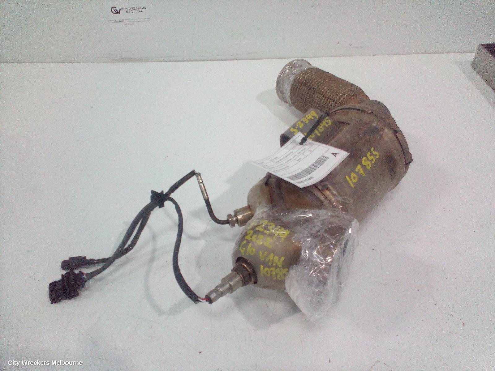 LDV G10 CATALYTIC CONVERTER, DOWNPIPE-CAT TYPE, 2.0, DIESEL, SV7C, VAN, 07/2021 ONWARDS