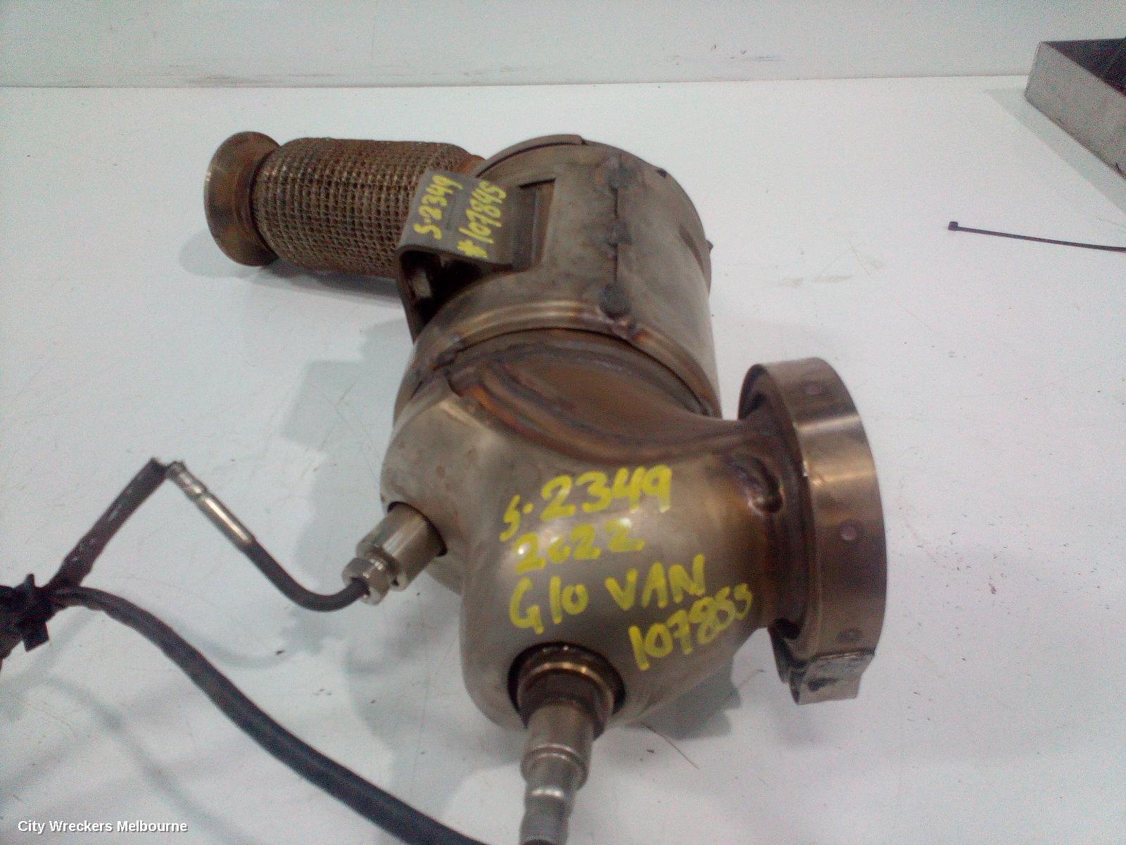 LDV G10 CATALYTIC CONVERTER, DOWNPIPE-CAT TYPE, 2.0, DIESEL, SV7C, VAN, 07/2021 ONWARDS