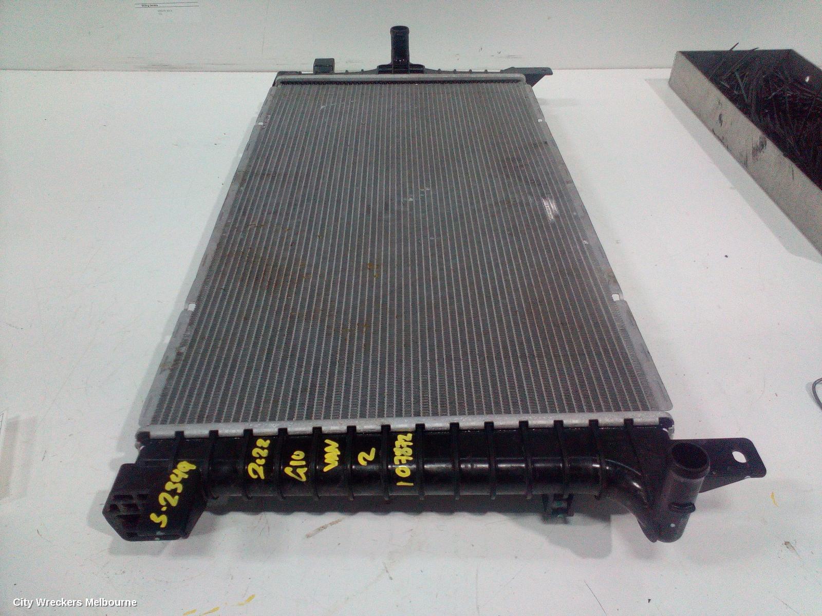 LDV G10 RADIATOR, AUTO, 2.0, DIESEL, SV7C (SECONDARY FOR TURBO), 06/2021 ONWARDS