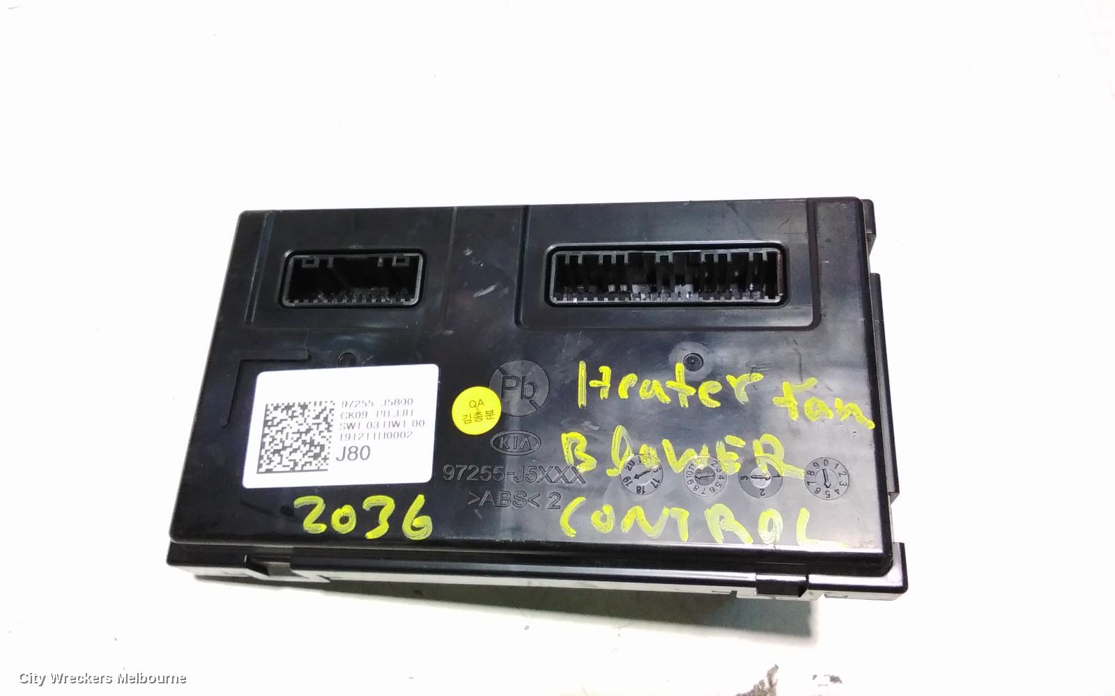 KIA STINGER, CK, 06/2017 - 04/2023, HEATER FAN CONTROL MODULE / P/N 97255-J5800: 107880