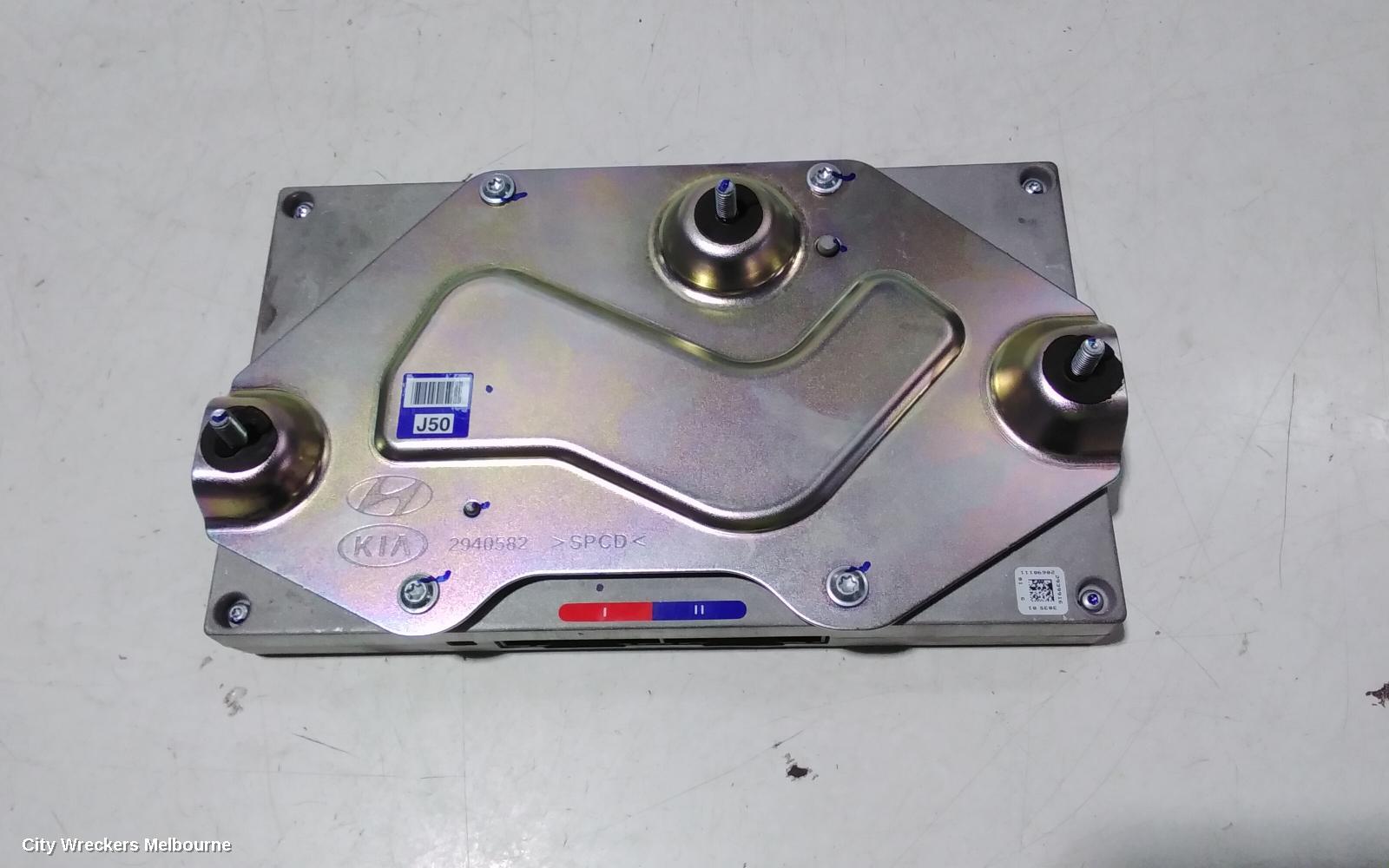 KIA STINGER RADIO/CD/DVD/SAT/TV, AMPLIFIER, HARMAN KARDON TYPE, CK, 06/2017 - 04/2023