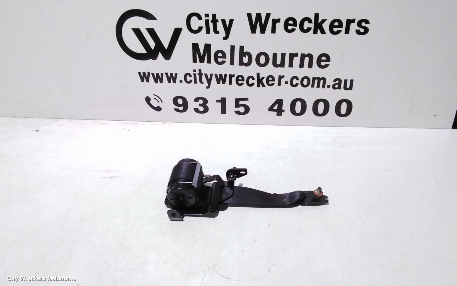 KIA STINGER SEATBELT/STALK, RH REAR, SEAT BELT ONLY, CK, 06/2017 - 04/2023