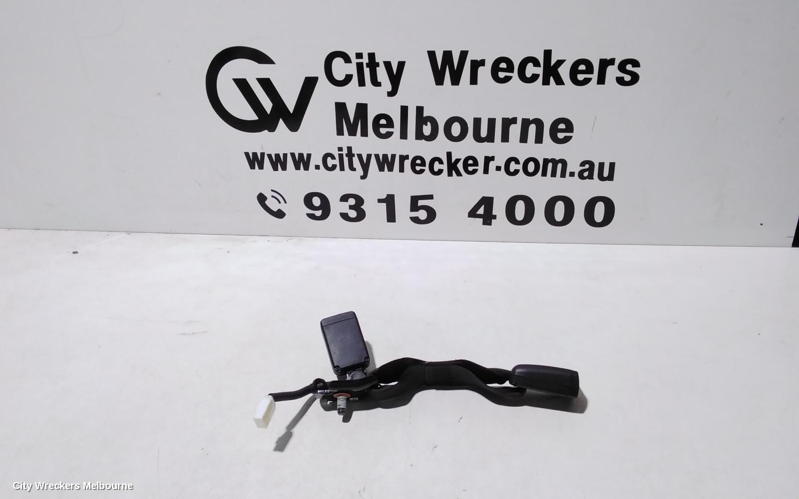 KIA STINGER SEATBELT/STALK, LH REAR, SEAT BELT STALK ONLY, CK, 06/2017 - 04/2023