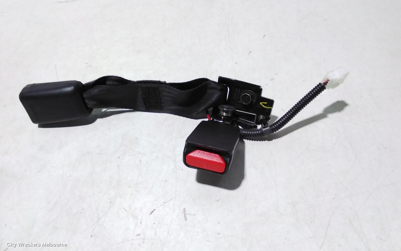 KIA STINGER SEATBELT/STALK, LH REAR, SEAT BELT STALK ONLY, CK, 06/2017 - 04/2023