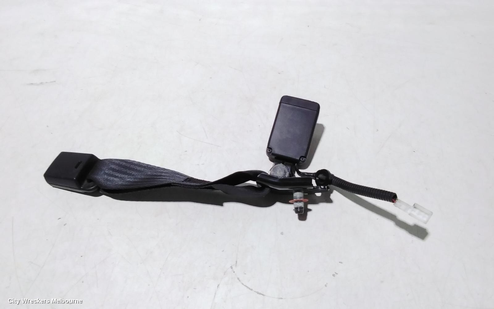 KIA STINGER SEATBELT/STALK, RH REAR, SEAT BELT STALK ONLY, CK, 06/2017 - 04/2023