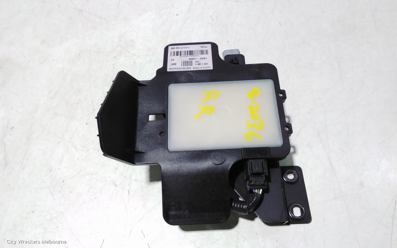 KIA STINGER, MISC SWITCH, CK, 06/2017 - 04/2023, RIGHT BLIND SPOT MODULE  P/N 95821-J5001: 107894