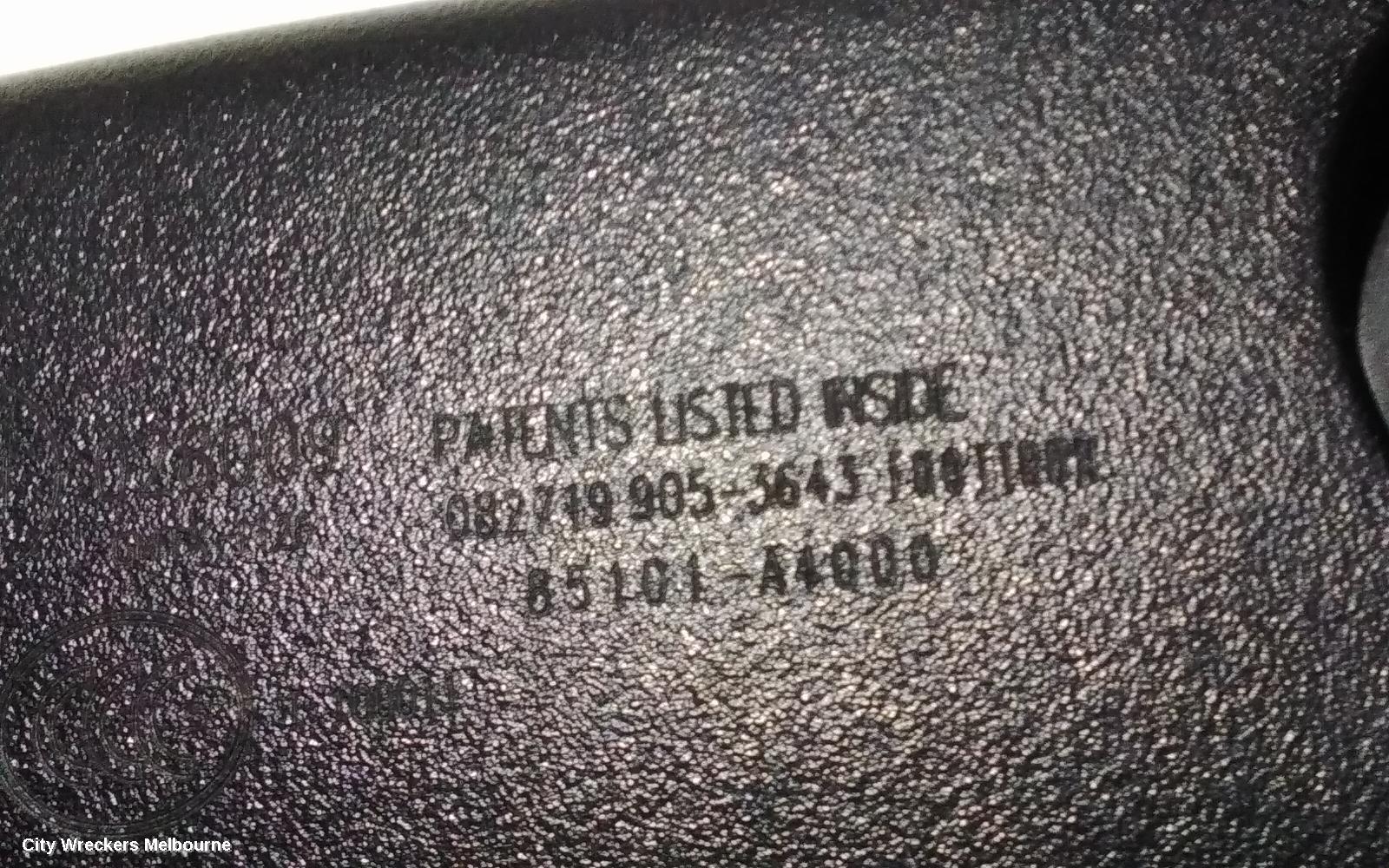 KIA STINGER INTERIOR MIRROR, CK, 06/2017 - 04/2023