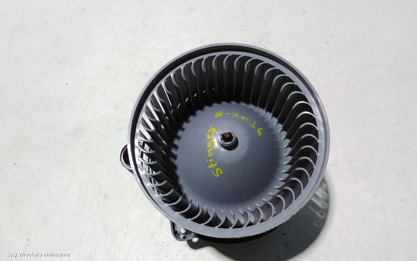 KIA STINGER HEATER FAN MOTOR, CK, 06/2017 - 04/2023