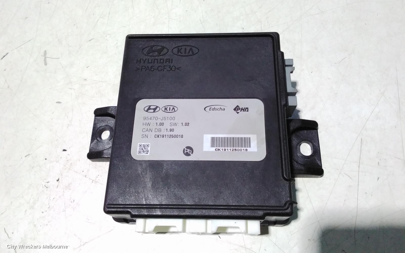 KIA STINGER, CK, 06/2017 - 04/2023, POWER LIFT TAILGATE MODULE P/N 95470-J5100: 107911