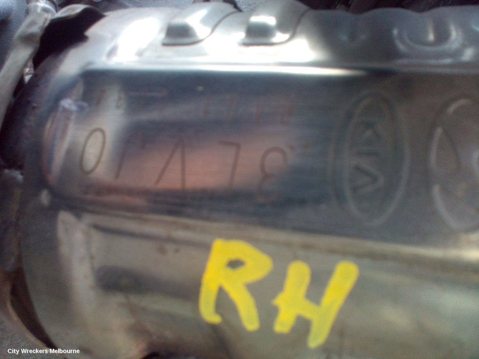 KIA STINGER CATALYTIC CONVERTER, DOWNPIPE-CAT TYPE, 3.3, PETROL, RH SIDE, CK, 06/2017 - 04/2023
