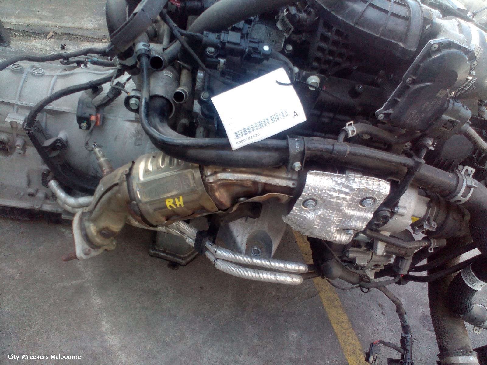 KIA STINGER CATALYTIC CONVERTER, DOWNPIPE-CAT TYPE, 3.3, PETROL, RH SIDE, CK, 06/2017 - 04/2023