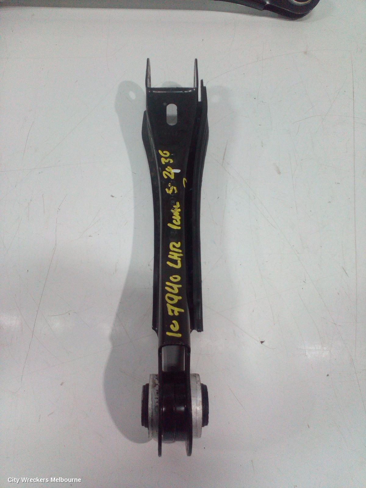 KIA STINGER LEFT REAR TRAILING ARM, TRAILING ARM, CK, 06/2017 - 04/2023