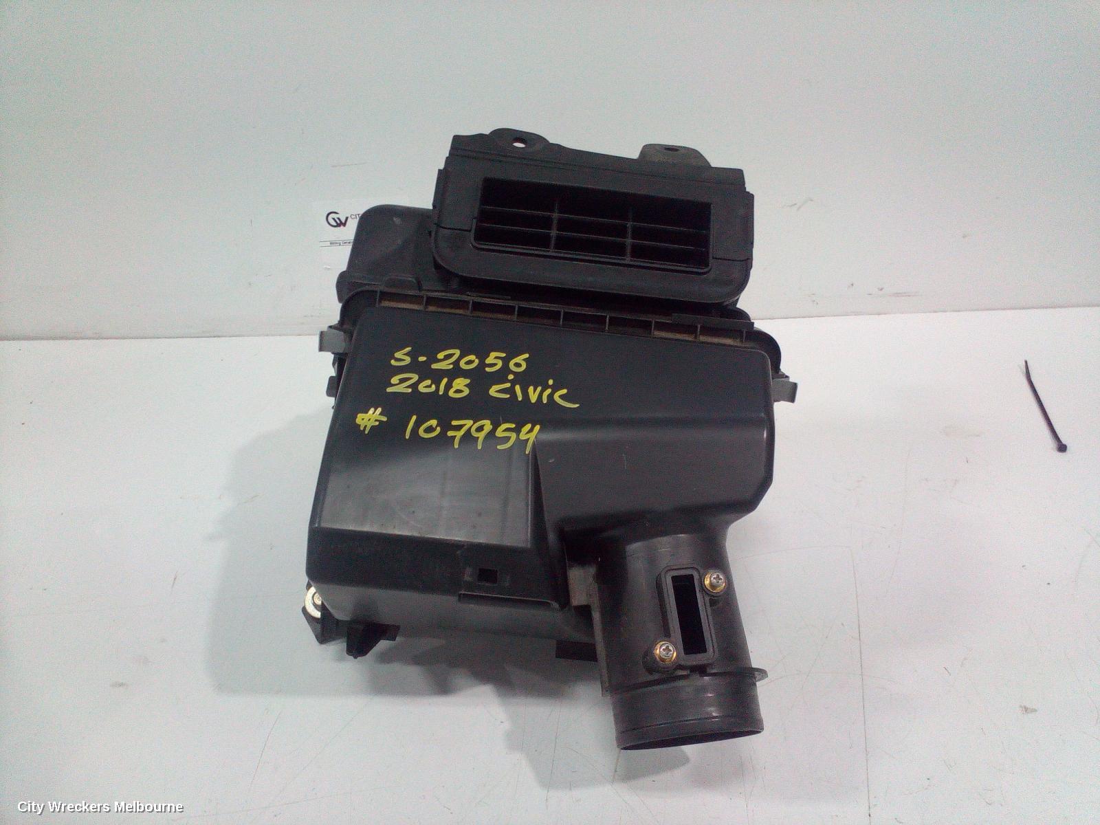 HONDA CIVIC AIR CLEANER/BOX, AIR CLEANER, 10TH GEN, 1.8, 05/2016 - 08/2021