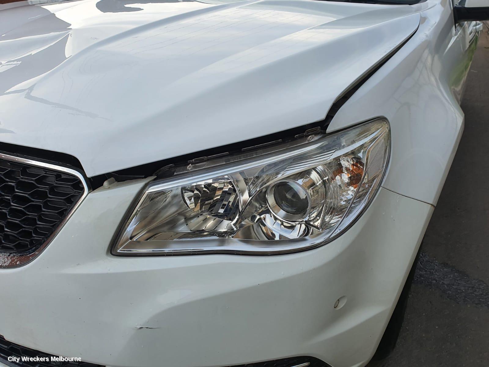 HOLDEN COMMODORE LEFT TAILLIGHT, VF, SEDAN, CLEAR TYPE, EVOKE/SV6/SS/INTERNATIONAL, 05/2013 - 12/2017
