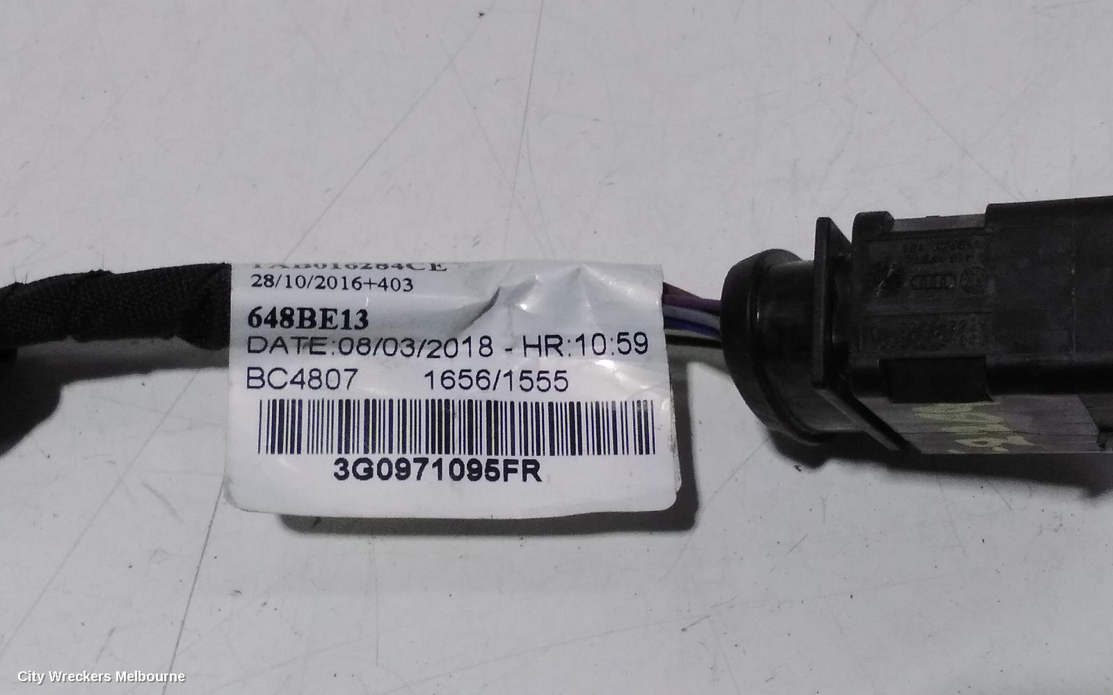 VOLKSWAGEN PASSAT, B8/MK7, 06/2015 - 05/2023, FOR CRUSH SENSORS WITH WIRING LOOM: 107983