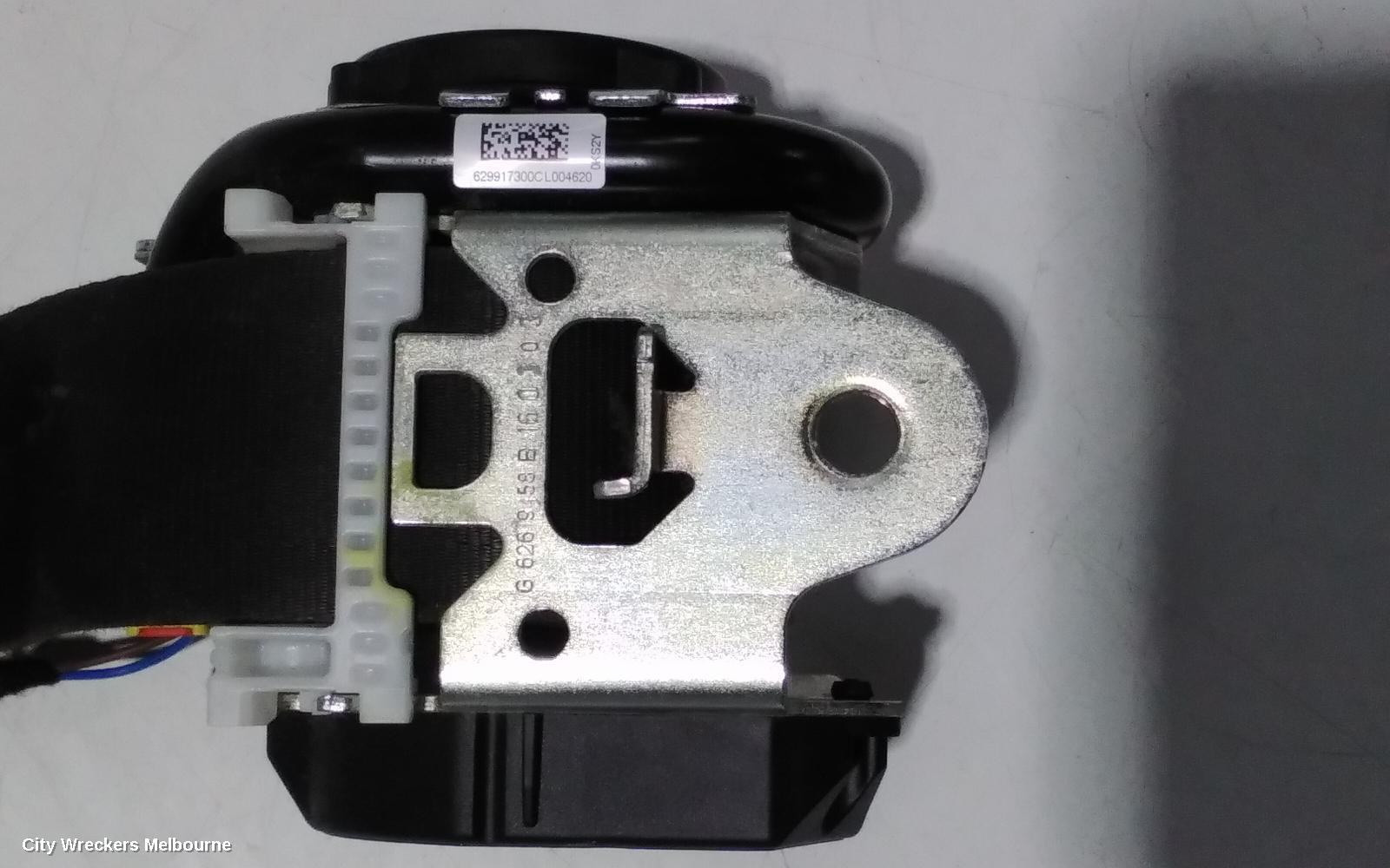 VOLKSWAGEN PASSAT SEATBELT/STALK, B8/MK7, RH FRONT, SEAT BELT ONLY, WAGON, 06/2015 ONWARDS