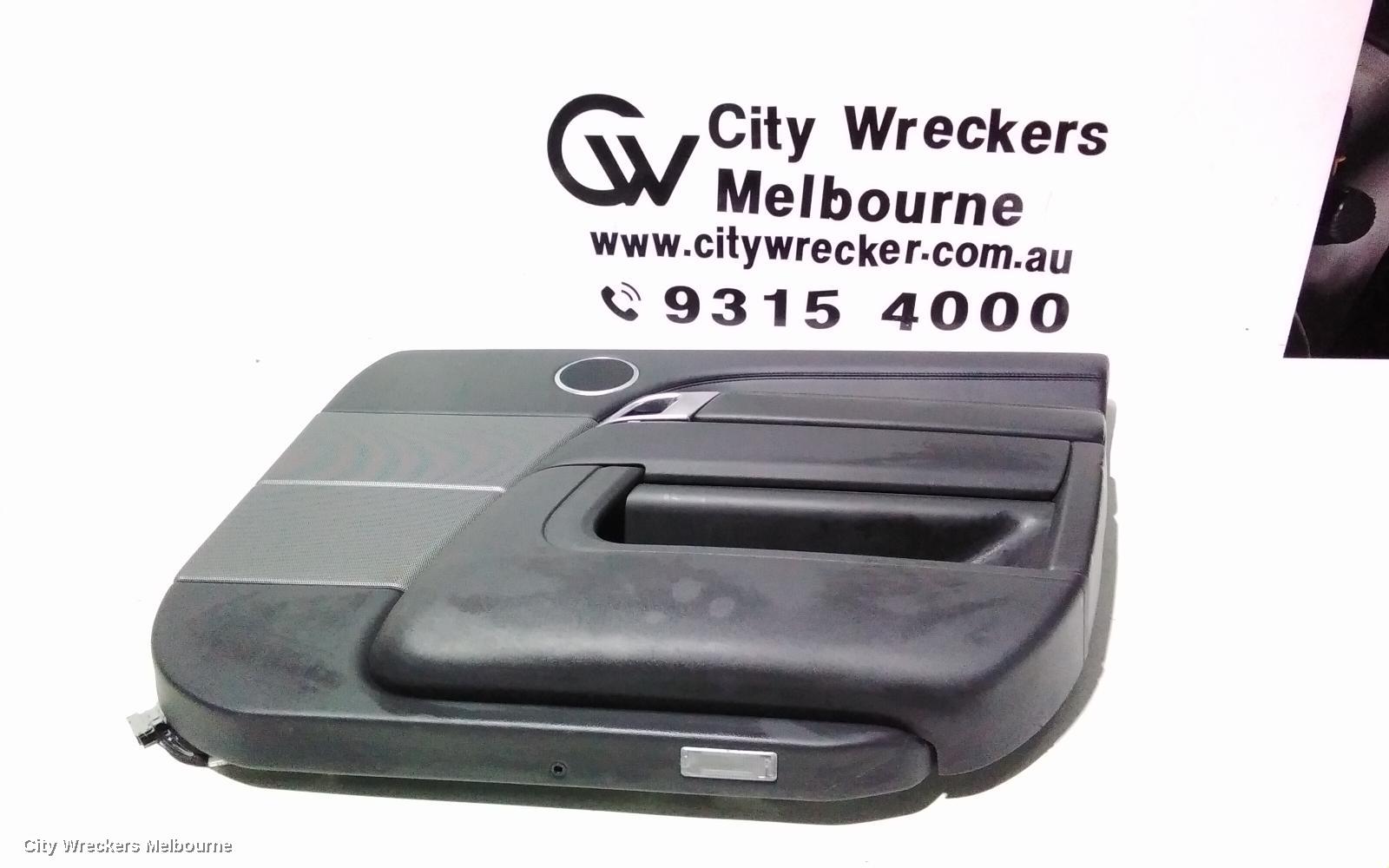 LAND ROVER RANGEROVER SPORT DOOR TRIM, RH FRONT, L494, BLACK, LEATHER, 06/2013 - 04/2022