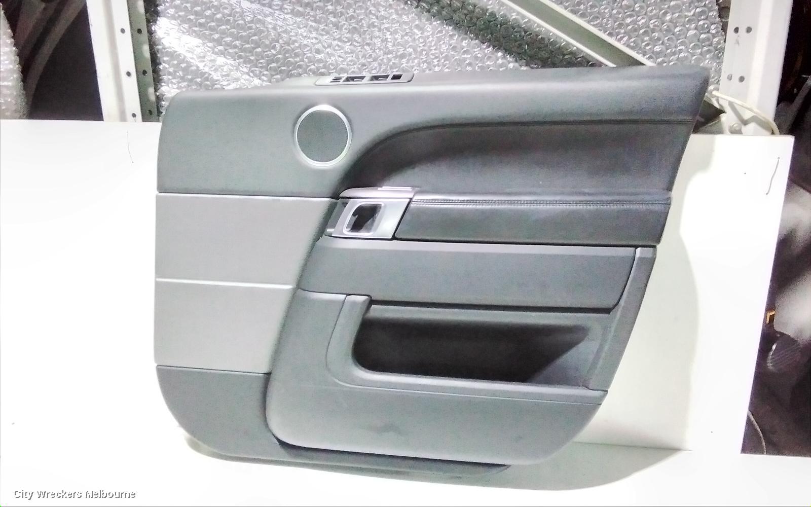 LAND ROVER RANGEROVER SPORT DOOR TRIM, RH FRONT, L494, BLACK, LEATHER, 06/2013 - 04/2022