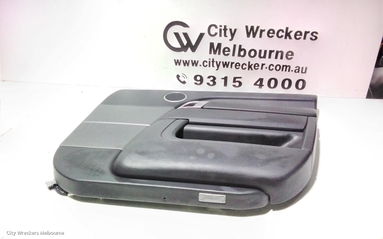 LAND ROVER RANGEROVER SPORT DOOR TRIM, RH FRONT, L494, BLACK, LEATHER, 06/2013 - 04/2022
