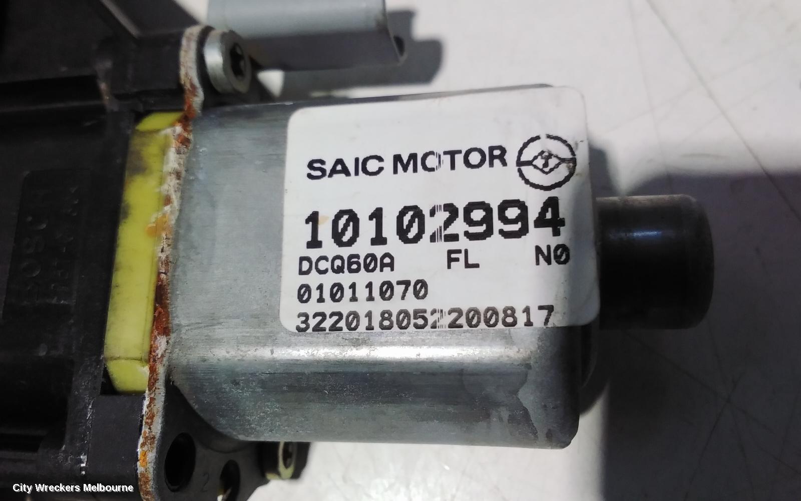 MG GS LEFT FRONT WINDOW REG/MOTOR, SAS2, 09/2016 - 08/2019