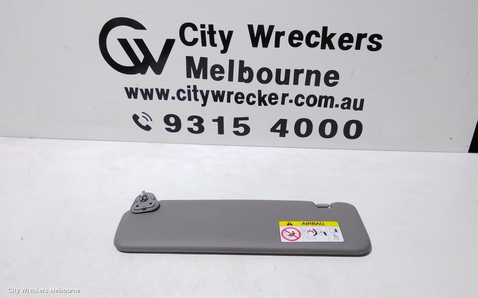 LDV G10 SUNVISOR, SV7C, LH SIDE, NON MIRROR TYPE, VAN, 04/2015 ONWARDS