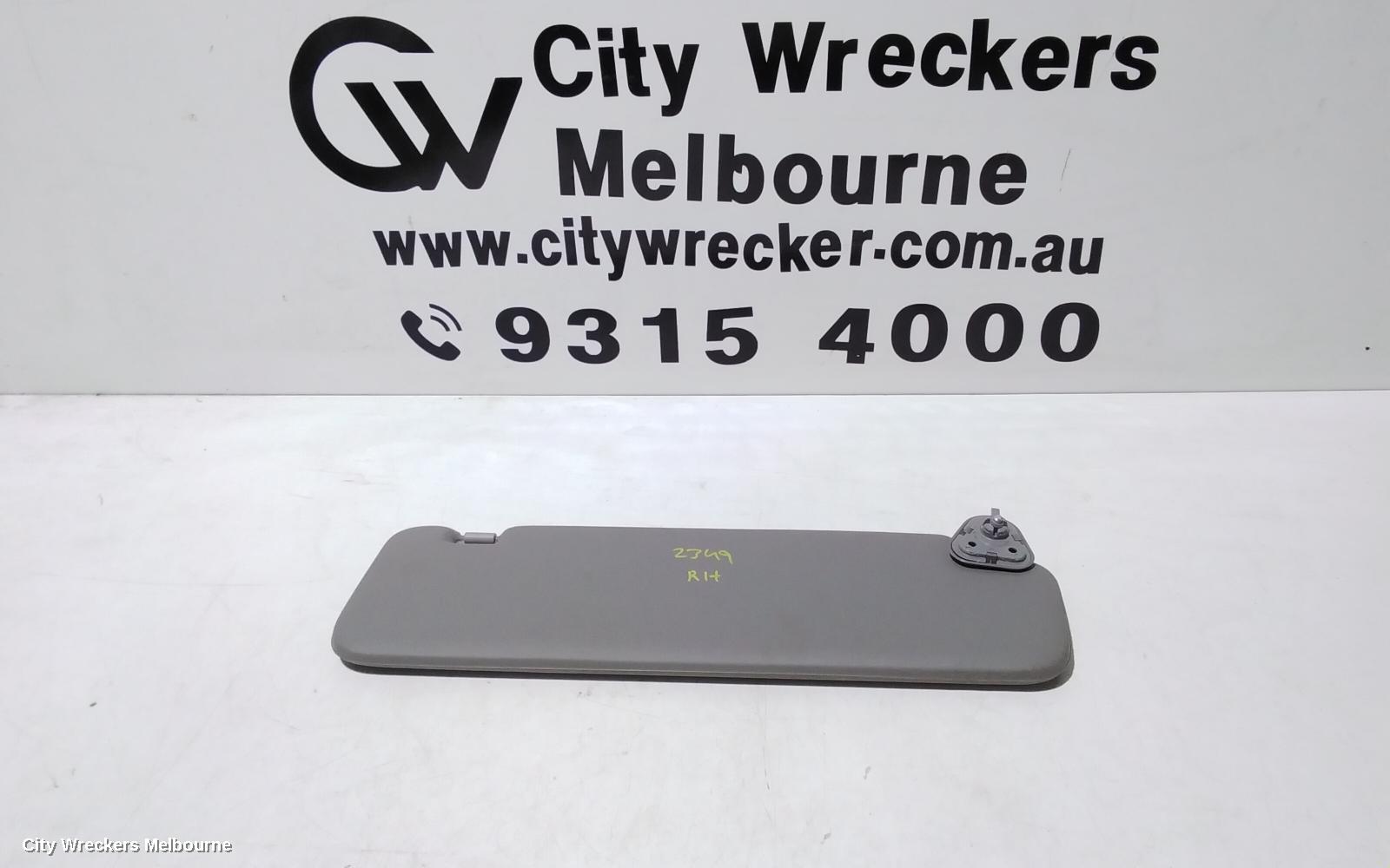 LDV G10 SUNVISOR, SV7C, RH SIDE, NON MIRROR TYPE, VAN, 04/2015 ONWARDS