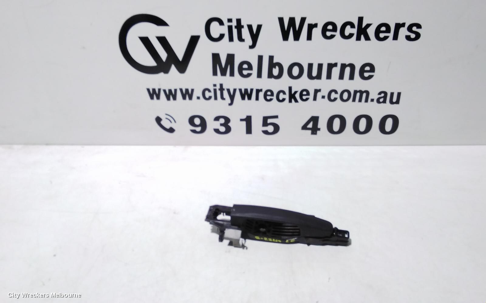LDV G10 DOOR HANDLE, OUTER, LH FRONT, BLACK, SV7C, VAN, 04/2015 ONWARDS