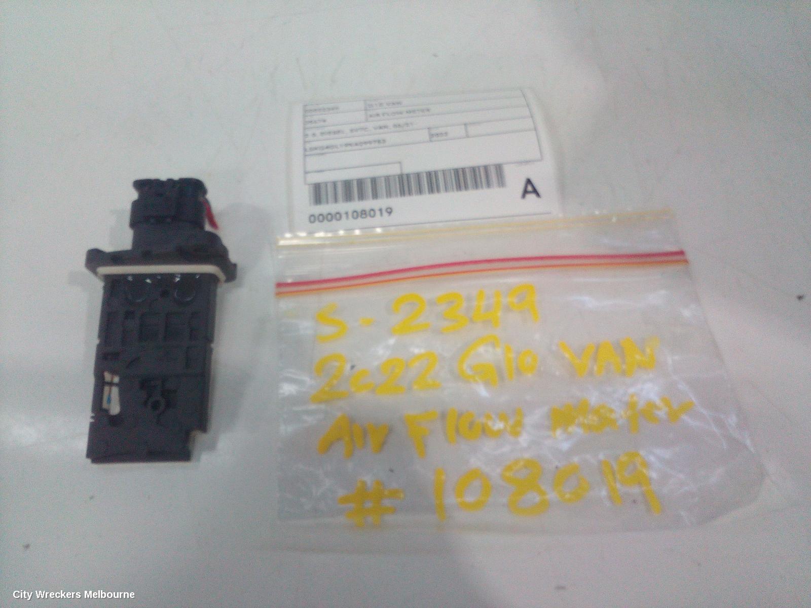 LDV G10 AIR FLOW METER, 2.0, PETROL, SV7A/SV7C, WAGON/VAN, 04/2015 ONWARDS