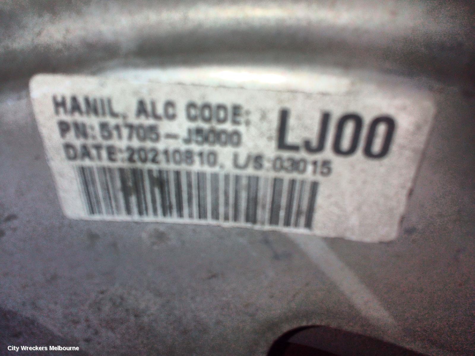 KIA STINGER LEFT FRONT HUB ASSEMBLY, CK, NON ADAPTIVE SUSPENSION TYPE, 06/2017 - 04/2023