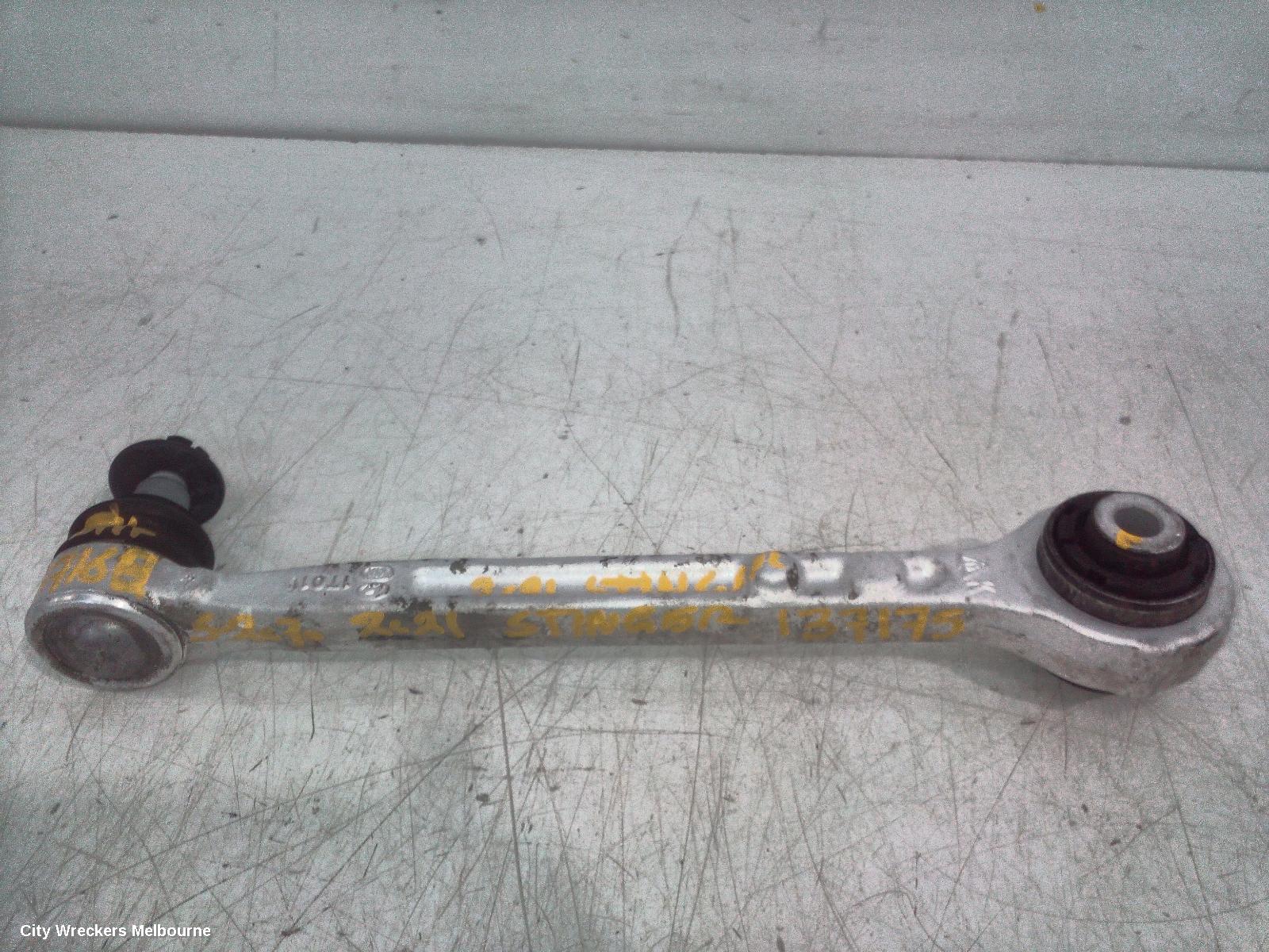 KIA STINGER RIGHT FRONT LOWER CONTROL ARM, FRONT, CK, 05/2019 - 04/2023