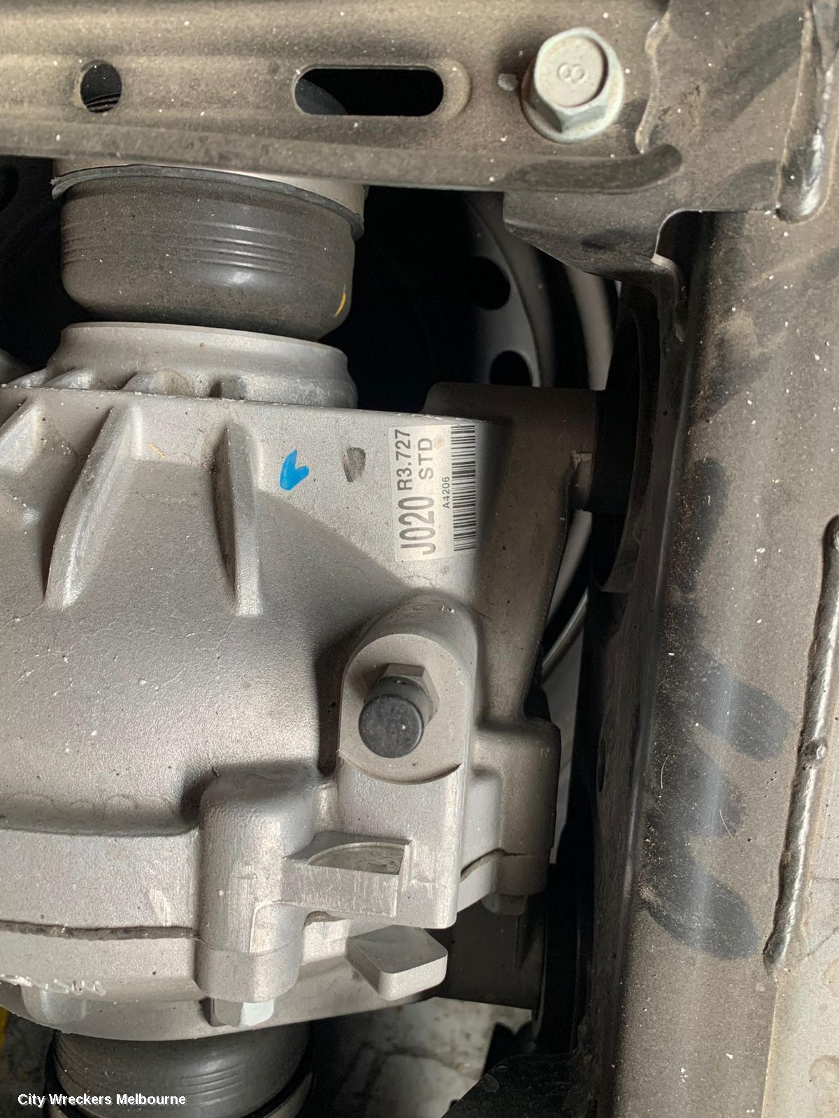 KIA STINGER DIFFERENTIAL CENTRE, PETROL, 2.0, G4KL, TURBO, RATIO 3.727, STD, CK, 06/2017 - 04/2023