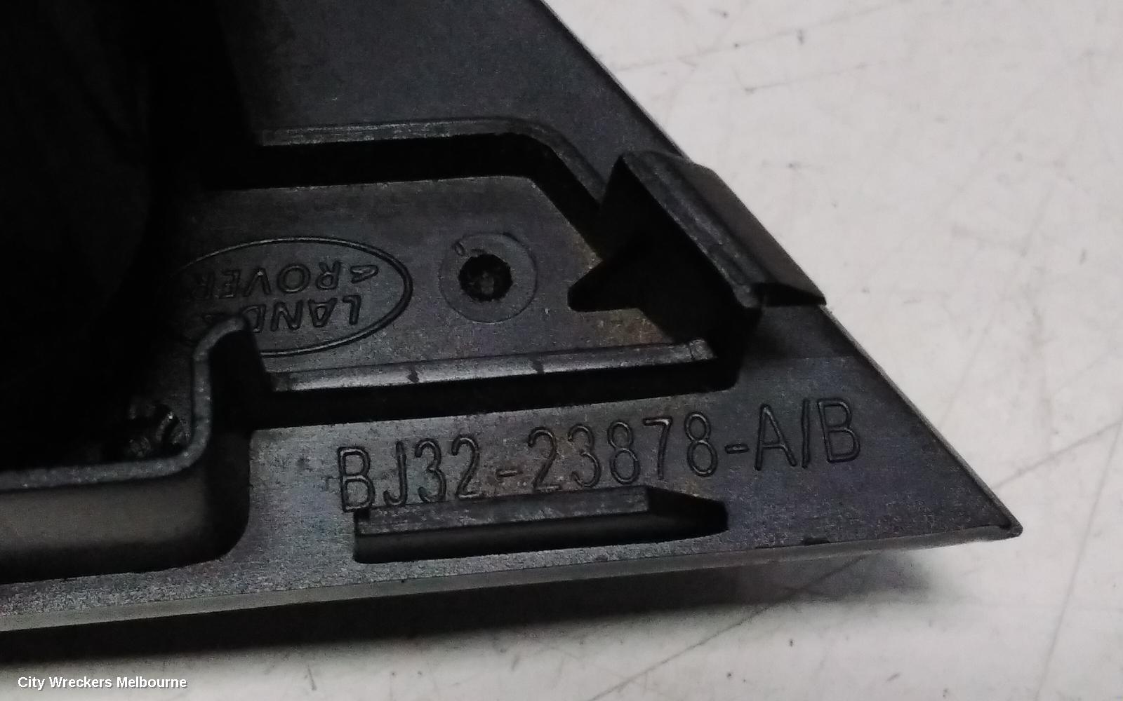 LAND ROVER RANGEROVER EVOQUE PWR DR WIND SWITCH, RH FRONT (MASTER SWITCH), L538, 5DR WAGON, 11/2011 - 01/2019