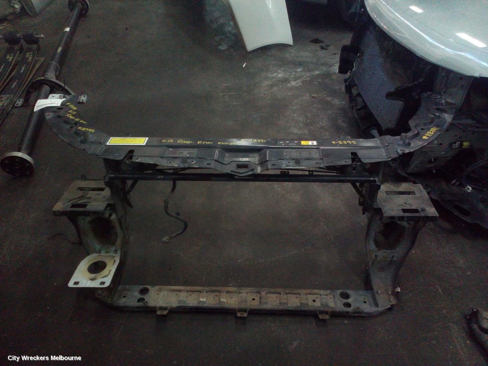 LAND ROVER RANGEROVER EVOQUE RADIATOR SUPPORT, L538, 11/2011 - 01/2019