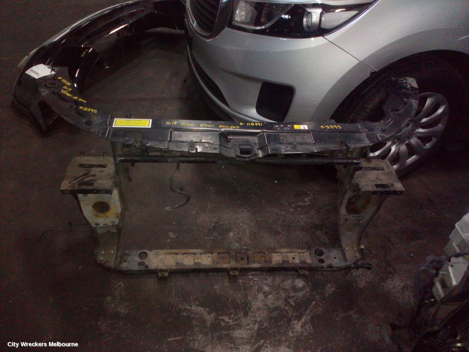 LAND ROVER RANGEROVER EVOQUE RADIATOR SUPPORT, L538, 11/2011 - 01/2019