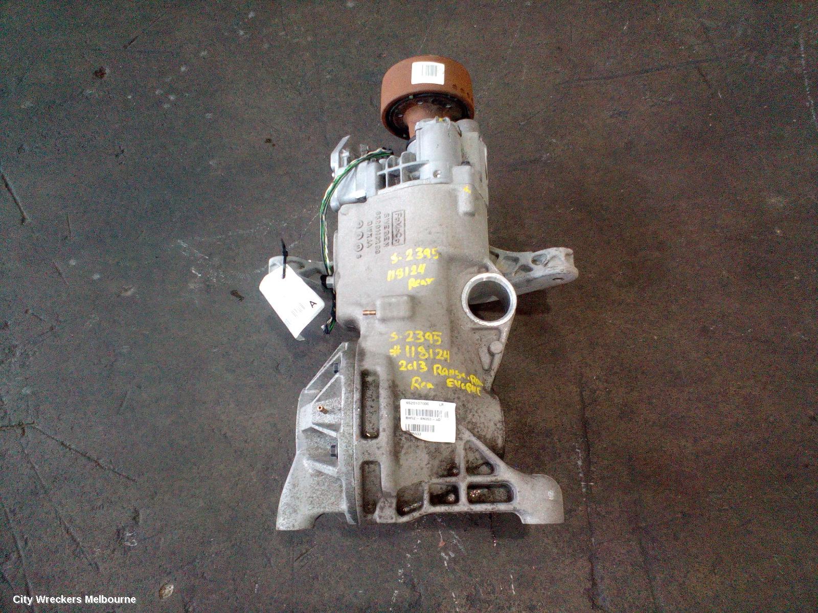 LAND ROVER RANGEROVER EVOQUE DIFFERENTIAL CENTRE, REAR, 2.0, PETROL, TURBO, EFFICIENT DRIVELINE, L538, 11/2011 - 02/2014