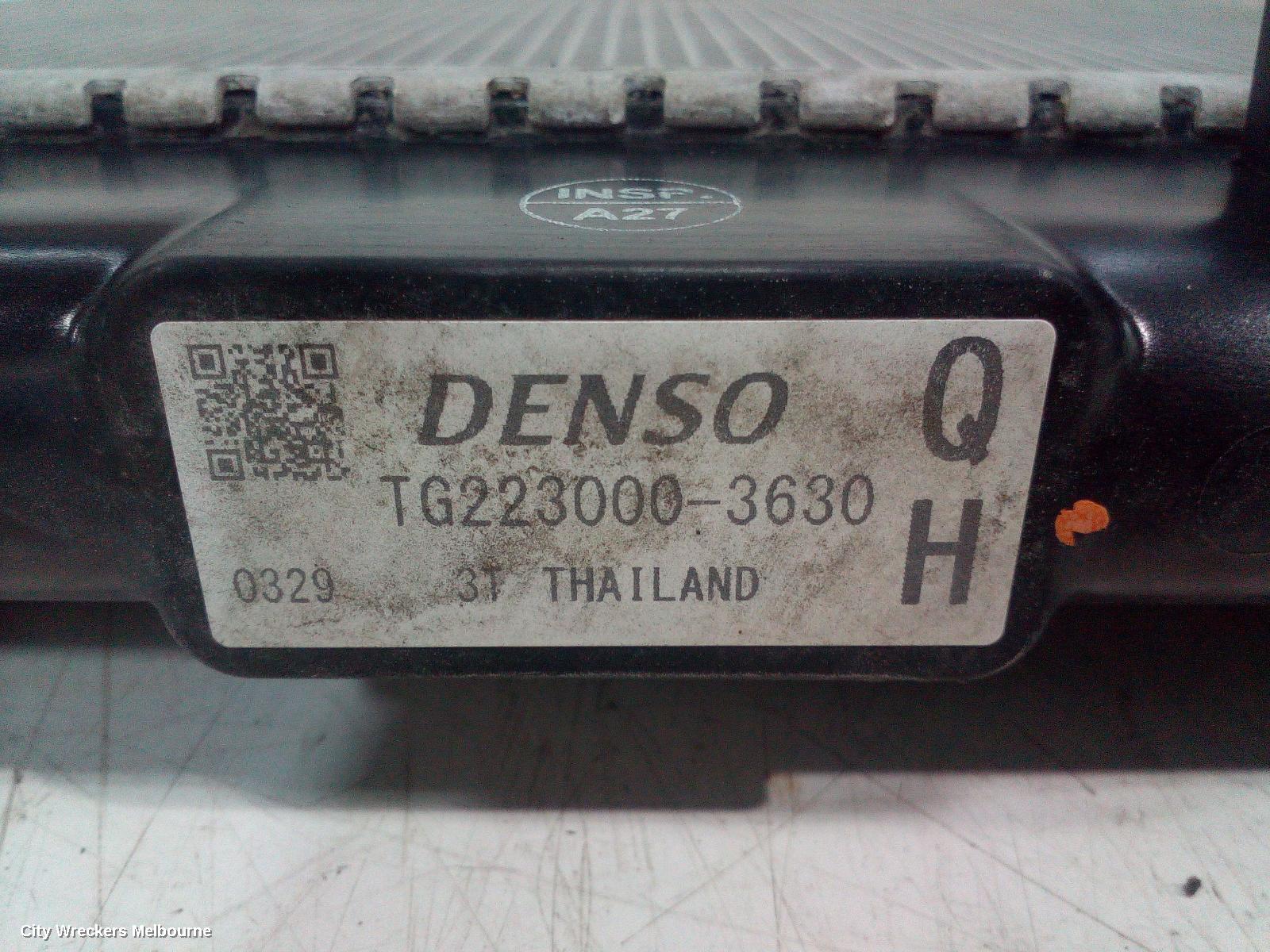 HONDA JAZZ RADIATOR, MANUAL, 1.5, PETROL, GK/GF, 07/2014 - 12/2020