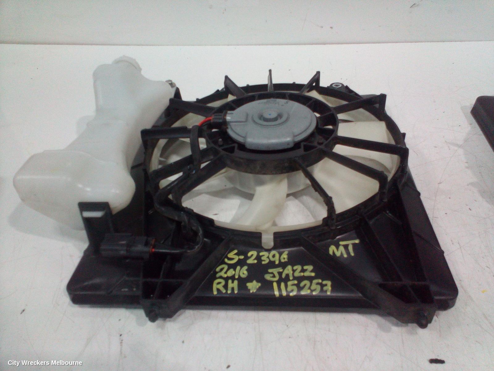 HONDA JAZZ FAN, RADIATOR FAN (RH SIDE), GK/GF, 07/2014 - 12/2020
