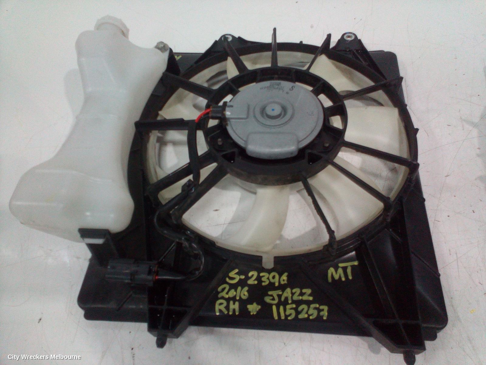 HONDA JAZZ FAN, RADIATOR FAN (RH SIDE), GK/GF, 07/2014 - 12/2020