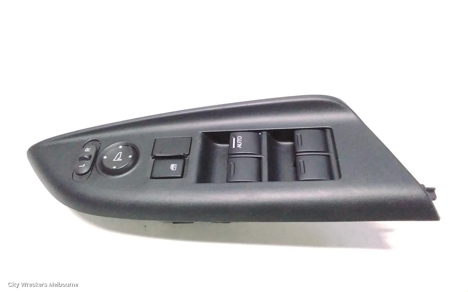 HONDA JAZZ PWR DR WIND SWITCH, RH FRONT (MASTER SWITCH), GF/GK, NON CENTRAL LOCK BUTTON TYPE, 07/2014 - 12/2020