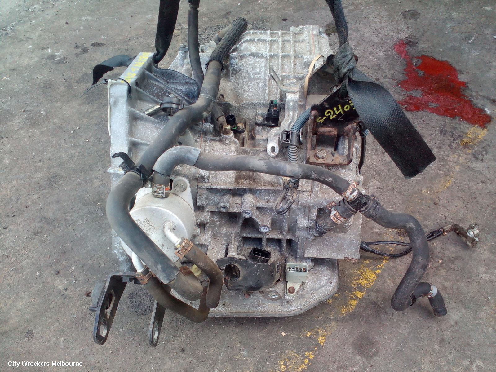 TOYOTA RAV4 TRANS/GEARBOX, AUTO, 2WD, PETROL, 2.0, ZSA42R, K111 CODE, 12/2012 - 09/2015